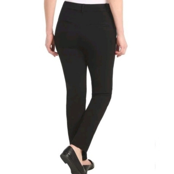 Dalia Black Ponte Pull On Work Pants Size Small - Picture 10 of 10